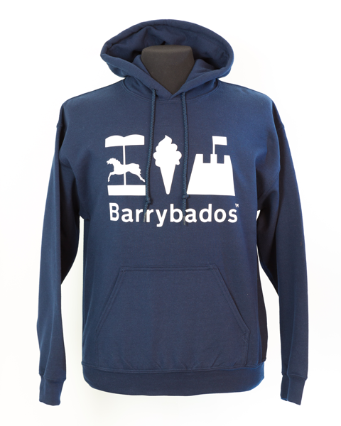 Barrybados's tweet photo. #10yearsofbarrybados
September 2014 - We launch the original Barrybados hoodie. Initially in Black, Navy and Grey. Every original logo hoodie has been printed in Penarth/Barry via local sports brand @IguanaApparel Where possible we always aim to use local printers! https://t.co/lviyZj2oUn