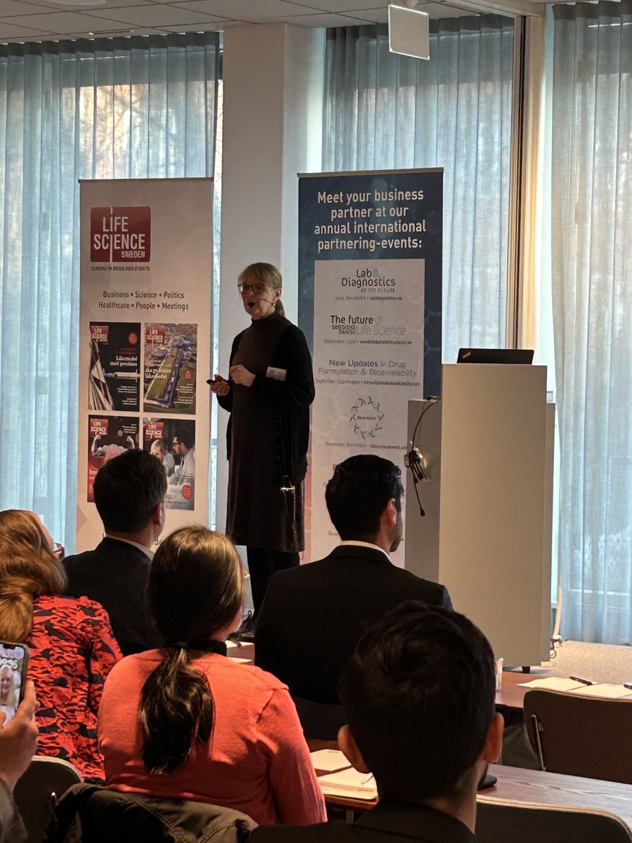 Karin von Wachenfeldt, #Trulylabs inleder Lab and Diagnostics på Life City Sthlm. Insiktsfullt ! På plats: ⁦<a href="/MedeonSP/">Medeon Science Park & Incubator</a>⁩ med Medeon Labs 😀!
⁦<a href="/LifeSciSwe/">Life Science Sweden</a>⁩
