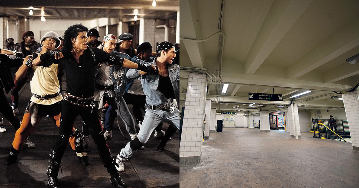 fantrippers's tweet photo. Le clip Bad de Michael Jackson a été tourné dans une véritable station de métro de New York : la station Hoyt-Schermerhorn.

Découvrez NY d’une manière originale et décalée grâce à Michael Jackson et 624 artistes avec le Guide NY des 1000 lieux cultes.

👉https://t.co/mvfgHJVPn7 https://t.co/KWsWZeqbAL