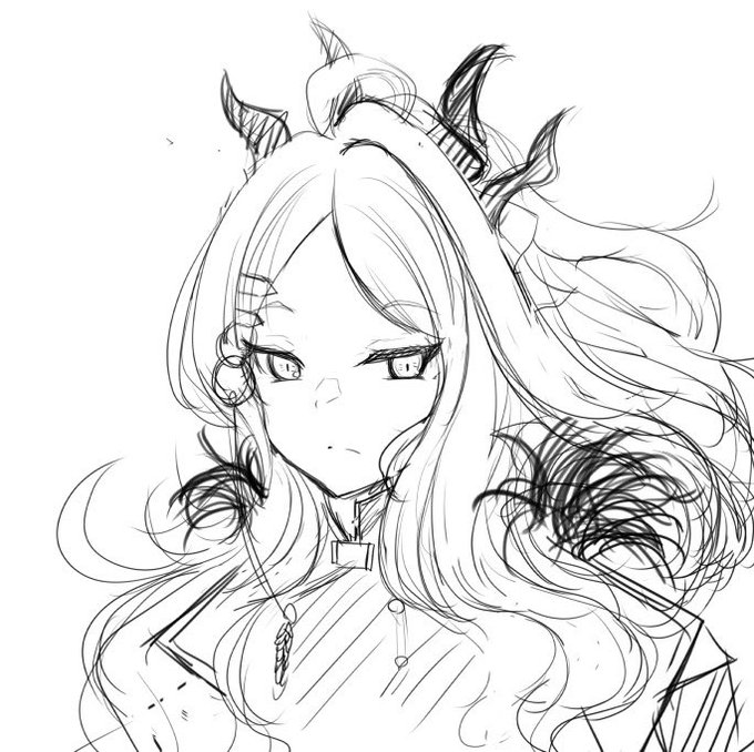 たまには普通の絵も描きたいんでふ 