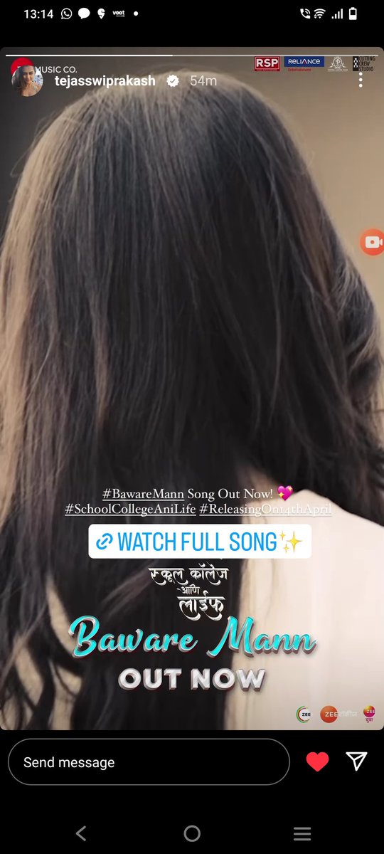 MuskanBapna3's tweet photo. Teju's story 🥹🥹❤️❤️
#TejasswiPrakash
#BawareMann
#SchoolCollegeAniLife
#SchoolCollegeAniLifeTejasswiPrakash
#TejRan https://t.co/URyfhqiiGi