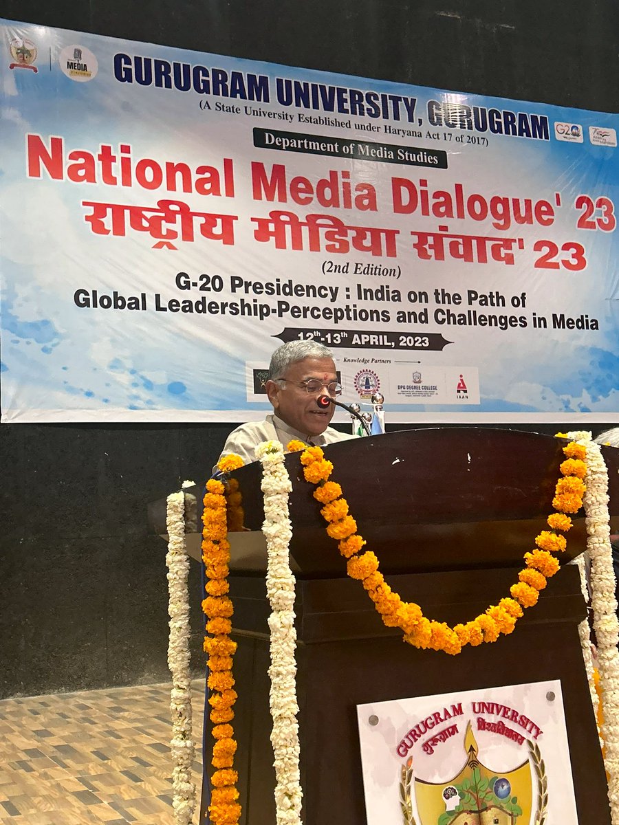 Media Studies Gurugram University (@mediastudiesggu) on Twitter photo “आज भारत विश्व का नेतृत्व अपने परिश्रम के दम पर कर रहा है” - <a href="/harivansh1956/">Harivansh</a> Ji
<a href="/gurugramuniver1/">Gurugram University (GUG)</a>
<a href="/g20org/">G20 South Africa</a>
#NationalMediaDialogue
#GurugramUniversity “आज भारत विश्व का नेतृत्व अपने परिश्रम के दम पर कर रहा है” - <a href="/harivansh1956/">Harivansh</a> Ji
<a href="/gurugramuniver1/">Gurugram University (GUG)</a>
<a href="/g20org/">G20 South Africa</a>
#NationalMediaDialogue
#GurugramUniversity