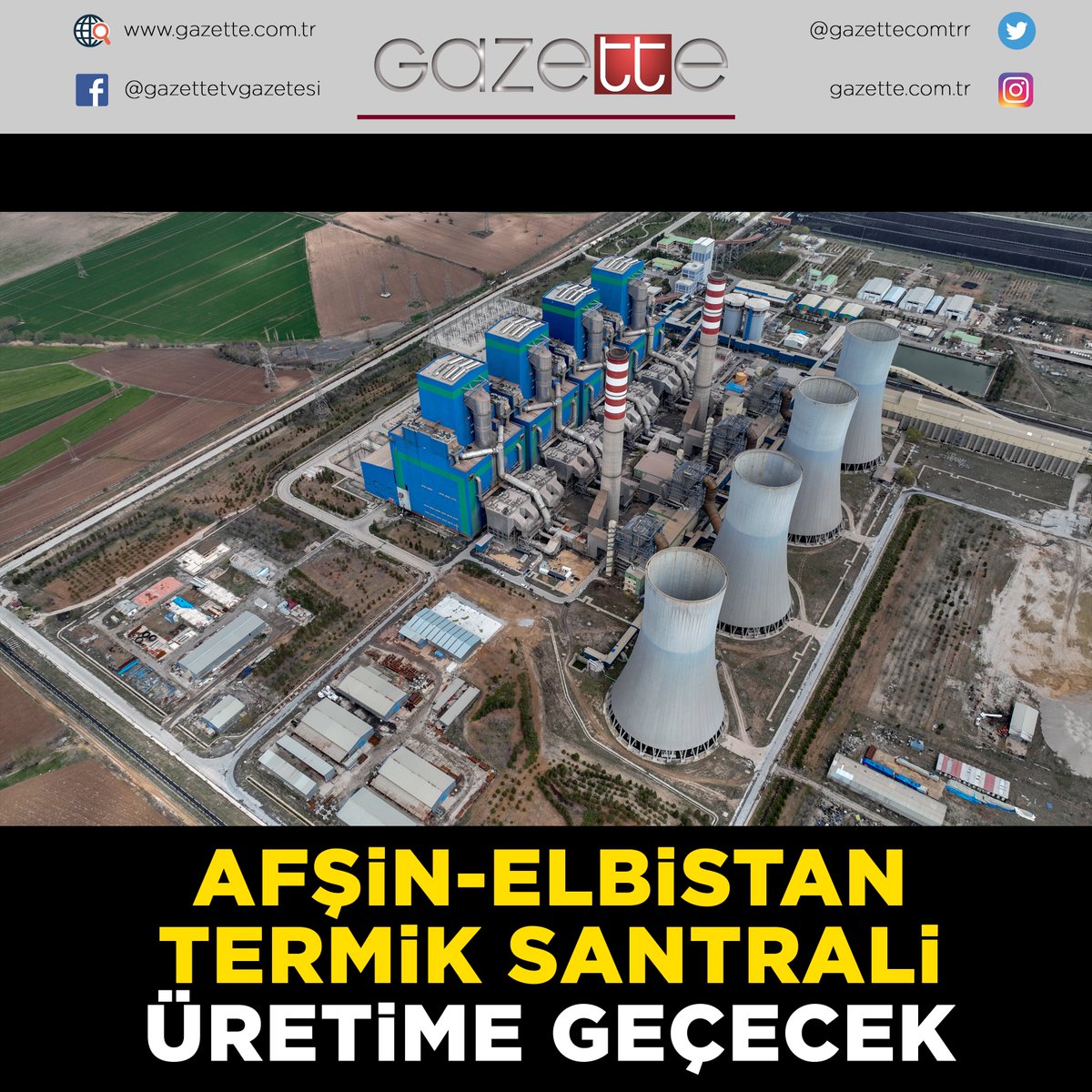 Afşin-Elbistan B Termik Santrali yeniden üretime geçecek

gazette.com.tr/Haber/genel/af…

#AsrınFelaketi #Afşin #Elbistan #TermikSantral