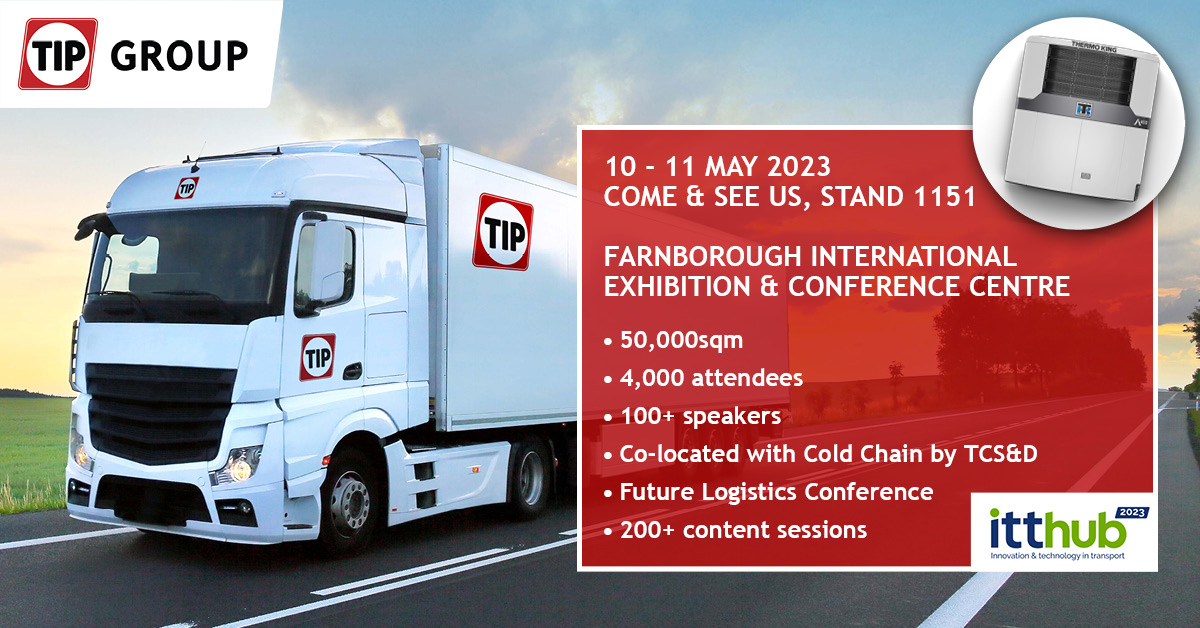 TIP Group UK&I (@tipgroupuk) on Twitter photo TIP is delighted to share that it will be exhibiting for the first time at @ITThubEvent, <a href="/Farnborough_Int/">Farnborough International</a>, 10th & 11th May.
We will be located in the ‘Cold Chain Hub’ by <a href="/TCSandD/">TCS&D Magazine</a>. Come and see us on stand 1151.
To attend, please FREE register here: enrolment.engage-powered.com/farnborough/go… TIP is delighted to share that it will be exhibiting for the first time at @ITThubEvent, <a href="/Farnborough_Int/">Farnborough International</a>, 10th & 11th May.
We will be located in the ‘Cold Chain Hub’ by <a href="/TCSandD/">TCS&D Magazine</a>. Come and see us on stand 1151.
To attend, please FREE register here: enrolment.engage-powered.com/farnborough/go…