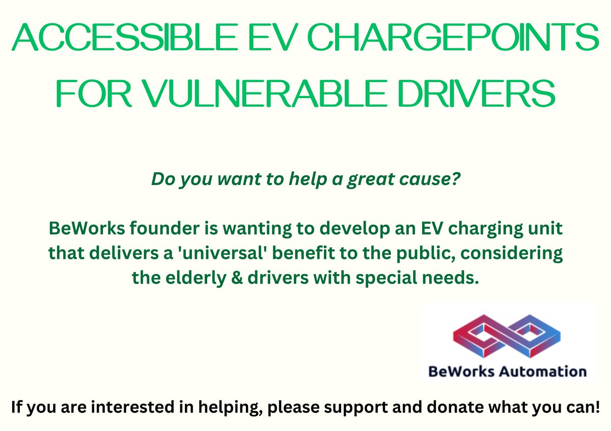 Please support this crowd funder! BeWorks are working hard on making this idea, a reality. Please donate what you can. 😀

Find all information in the link below: 
crowdfunder.co.uk/p/accessible-e…