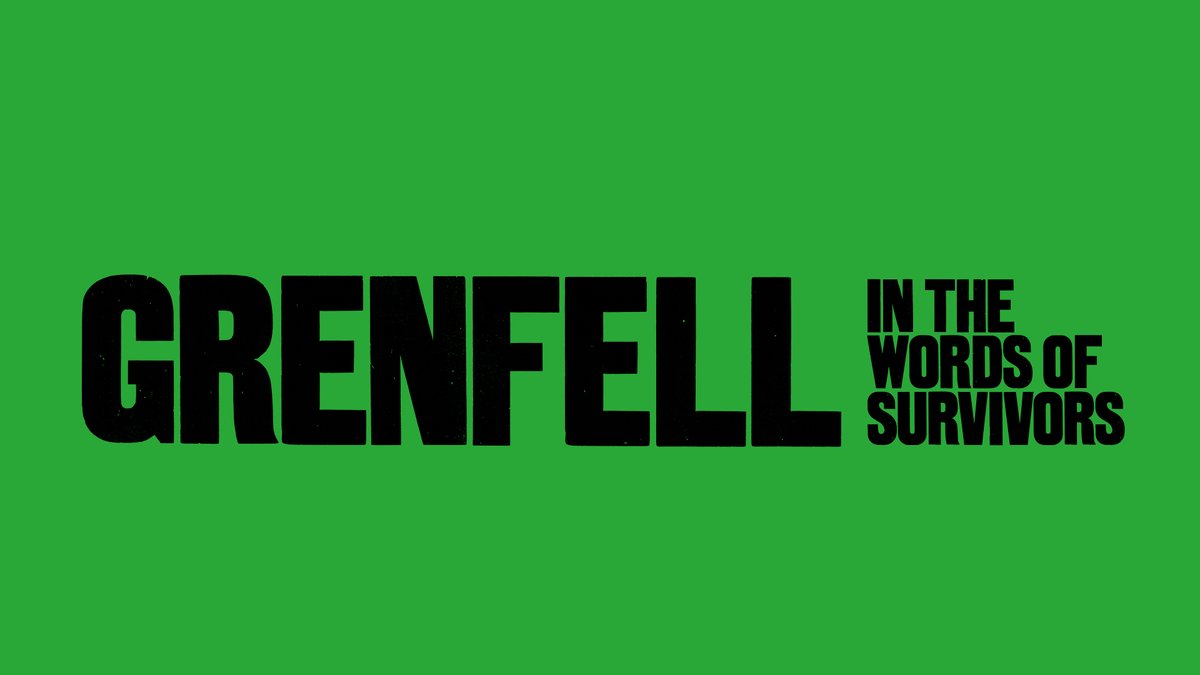 Grenfell: in the words of survivors A powerful new verbatim play, created from interviews with survivors and bereaved of the Grenfell Tower tragedy. Plays from 13 July in the Dorfman Theatre. bit.ly/3KOyt2g