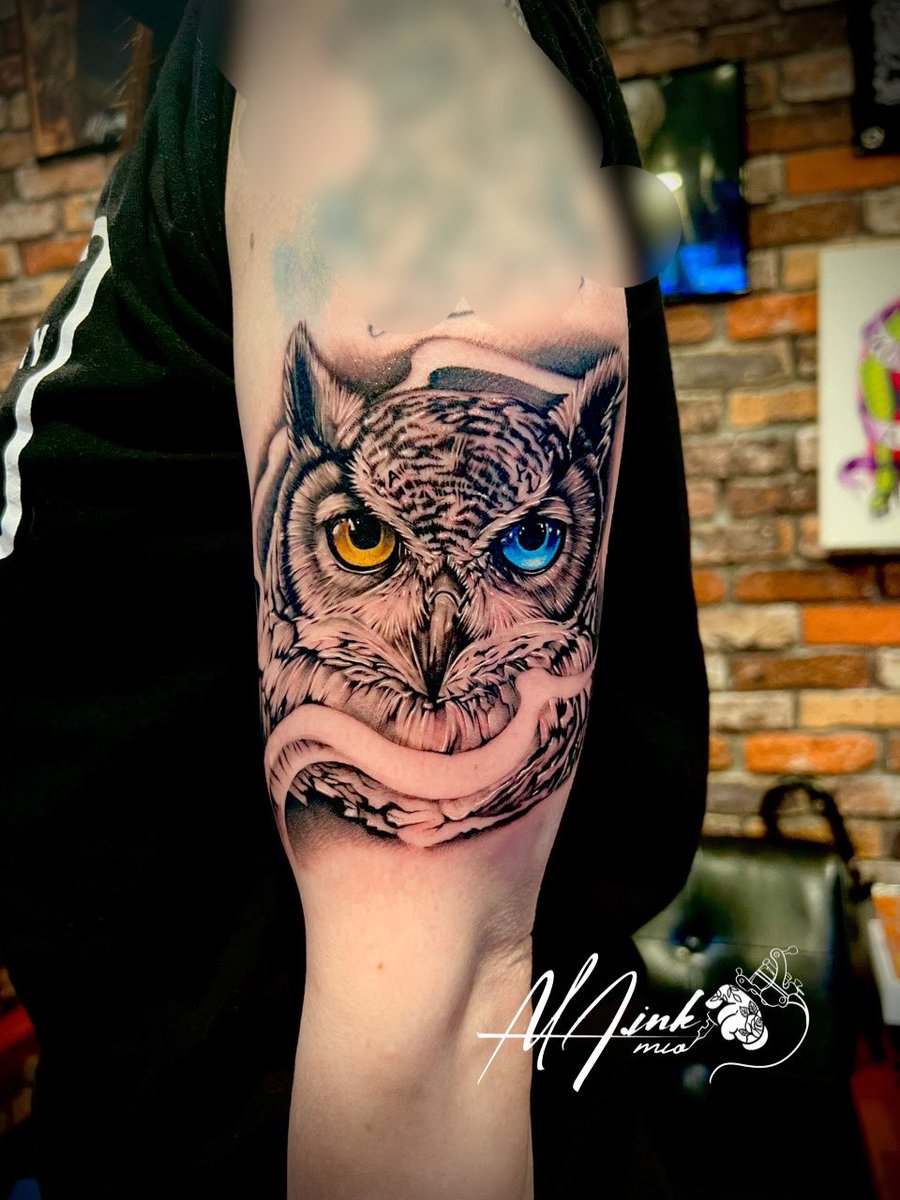 MAink_mio's tweet photo. owl tattoo
お疲れ様でした https://t.co/lBHnOHxrcy