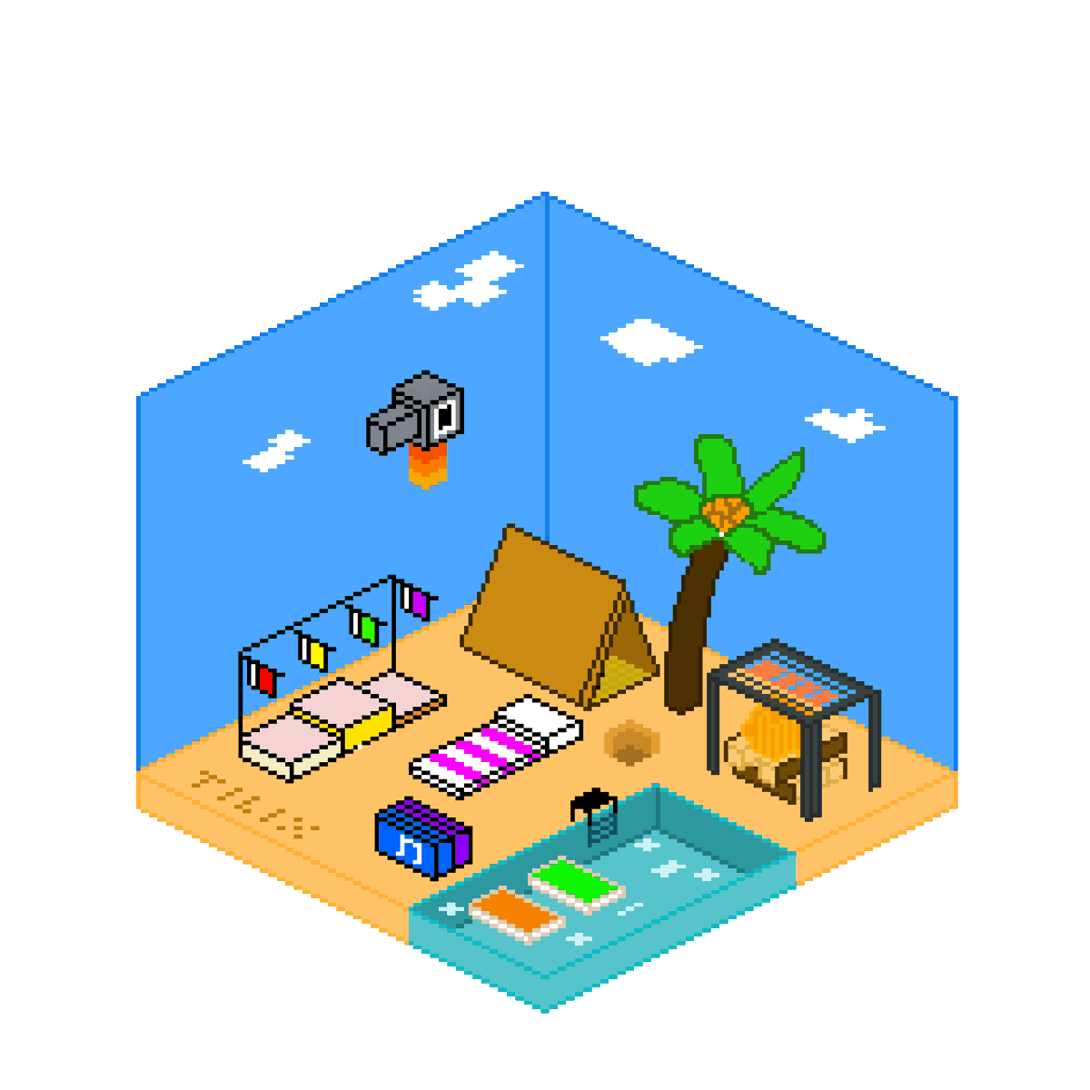 Sanalartw's tweet photo. The beachpool party

Especially for the #PhoolParty competition 

#PoolParty
@phi_xyz https://t.co/lUsABOqCFq