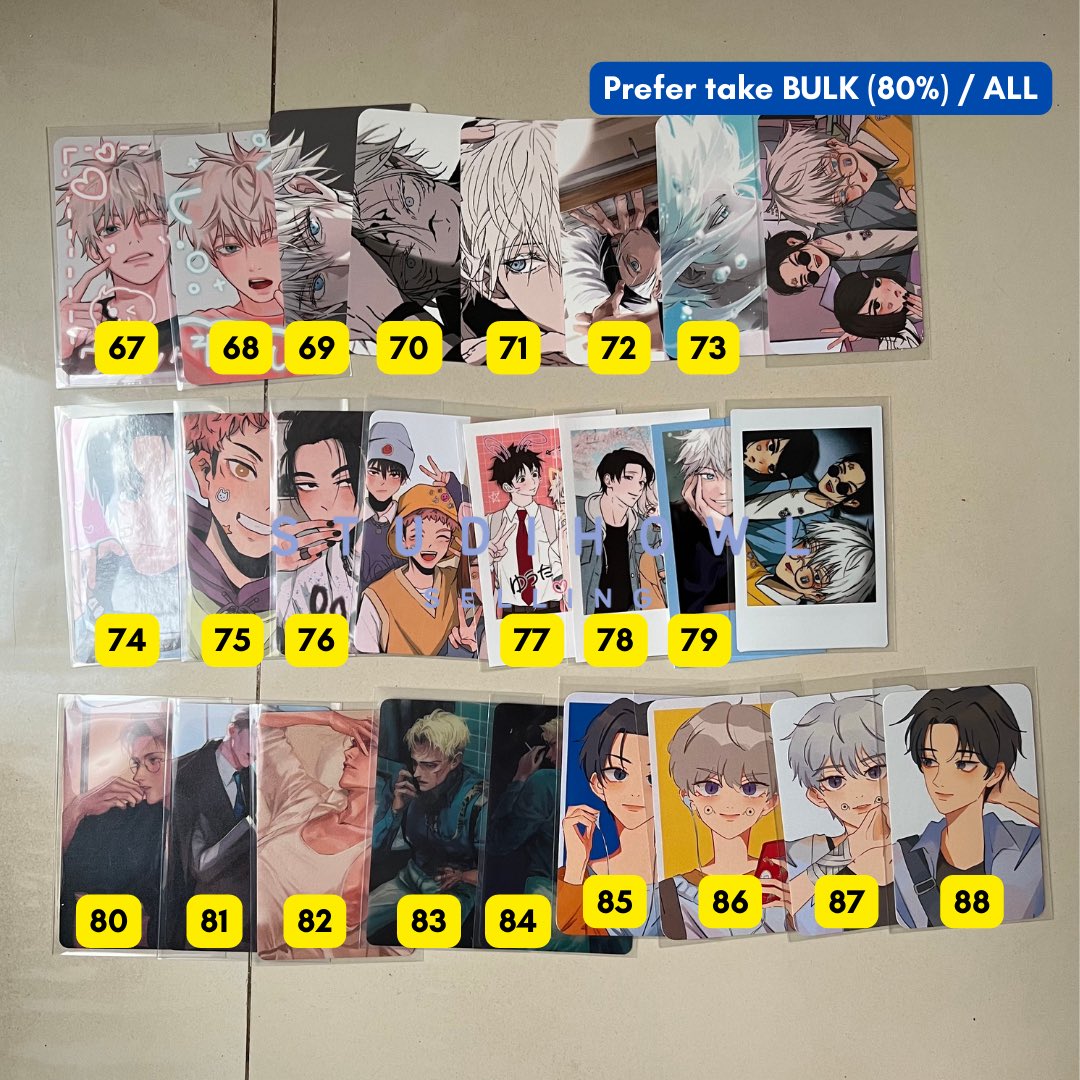 askstudihowl's tweet photo. WTS / WANT TO SELL

Photocard, Polaroid, Postcard

💸 Detail harga : https://t.co/MfUXwhfqZO
❌ adm. fee market place
📍 Jakarta

✅ Split / OpShare please DM

tags jjk genshin tokrev 6baji popi25900 sae oishiiart diseries #warunganime #warungjjk #warungaot #warunghq #warungcsm https://t.co/gXvNWTG15p