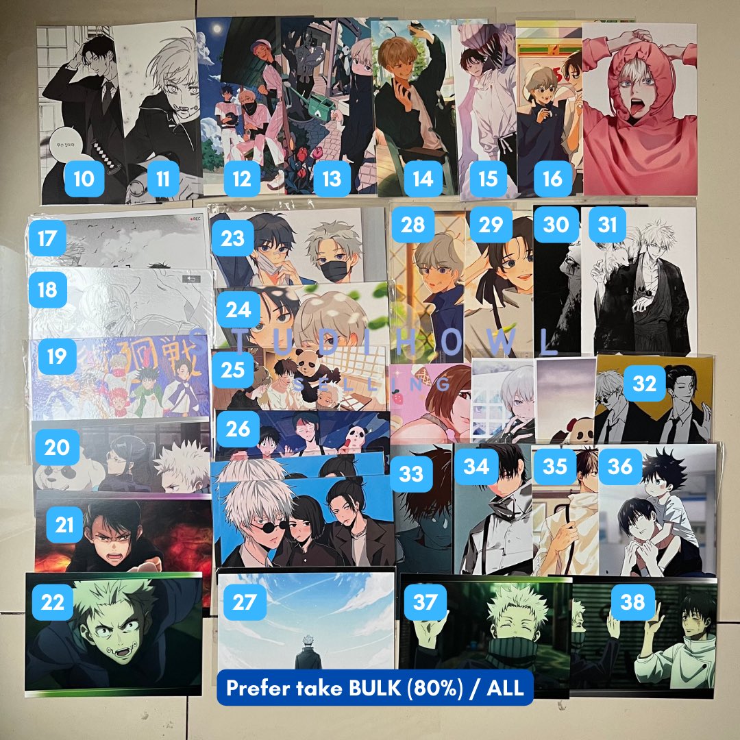 askstudihowl's tweet photo. WTS / WANT TO SELL

Photocard, Polaroid, Postcard

💸 Detail harga : https://t.co/MfUXwhfqZO
❌ adm. fee market place
📍 Jakarta

✅ Split / OpShare please DM

tags jjk genshin tokrev 6baji popi25900 sae oishiiart diseries #warunganime #warungjjk #warungaot #warunghq #warungcsm https://t.co/YTvXKw2qFW