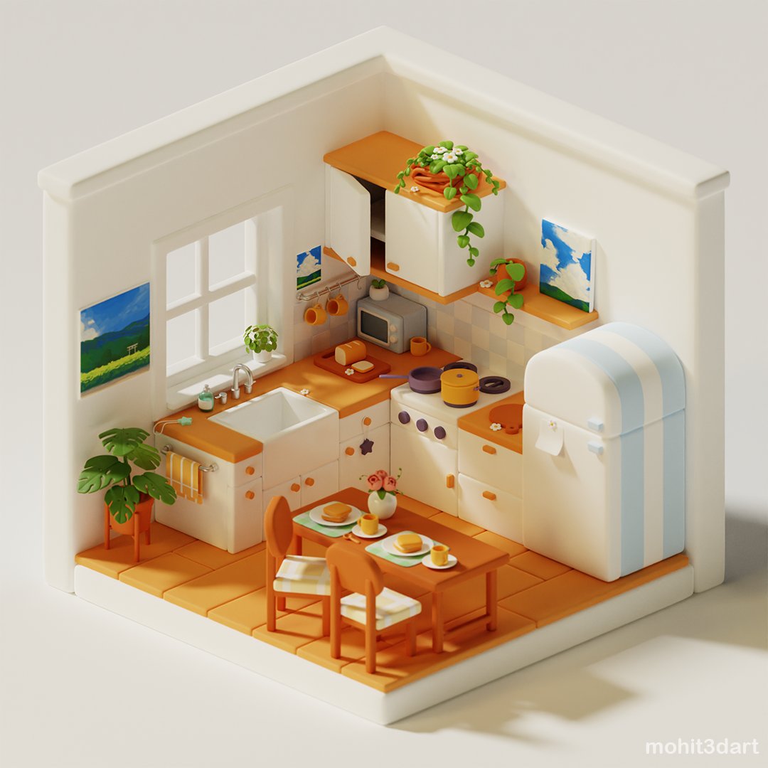 mohit3dart's tweet image. Hello #PortfolioDay 
I'm Mohit, making cute and cozy 3d illustrations✨☕ 
• beacons.ai/mohit3dart