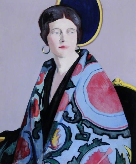 artukdotorg's tweet image. F. C. B. Cadell is among the most celebrated artists in modern Scottish art history ✨ Discover the story of the Scottish Colourist born #OnThisDay 140 years ago: artuk.org/discover/stori…

'The Embroidered Cloak' by Francis Campbell Boileau Cadell (1883–1937) 📸 @HullFerens