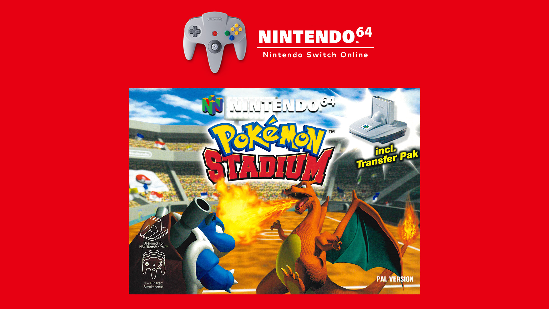 Nintendo Switch Online + Expansion Pack: Pokémon Stadium is now