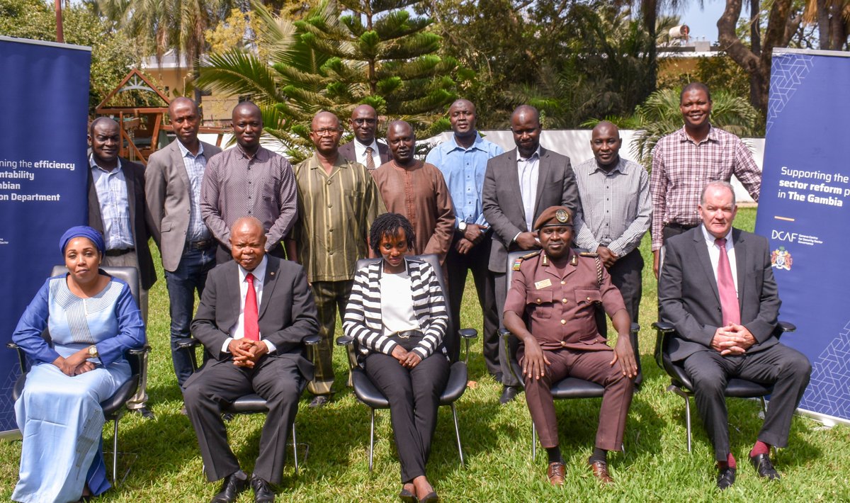 DCAF and Gambia Immigration Department collaborate to develop Guidelines and Scope for the Gambia Immigration Council. The workshop is intended to establish guidelines for the Council, ensuring transparency and respect for human rights. Read more bit.ly/3KqTUF3