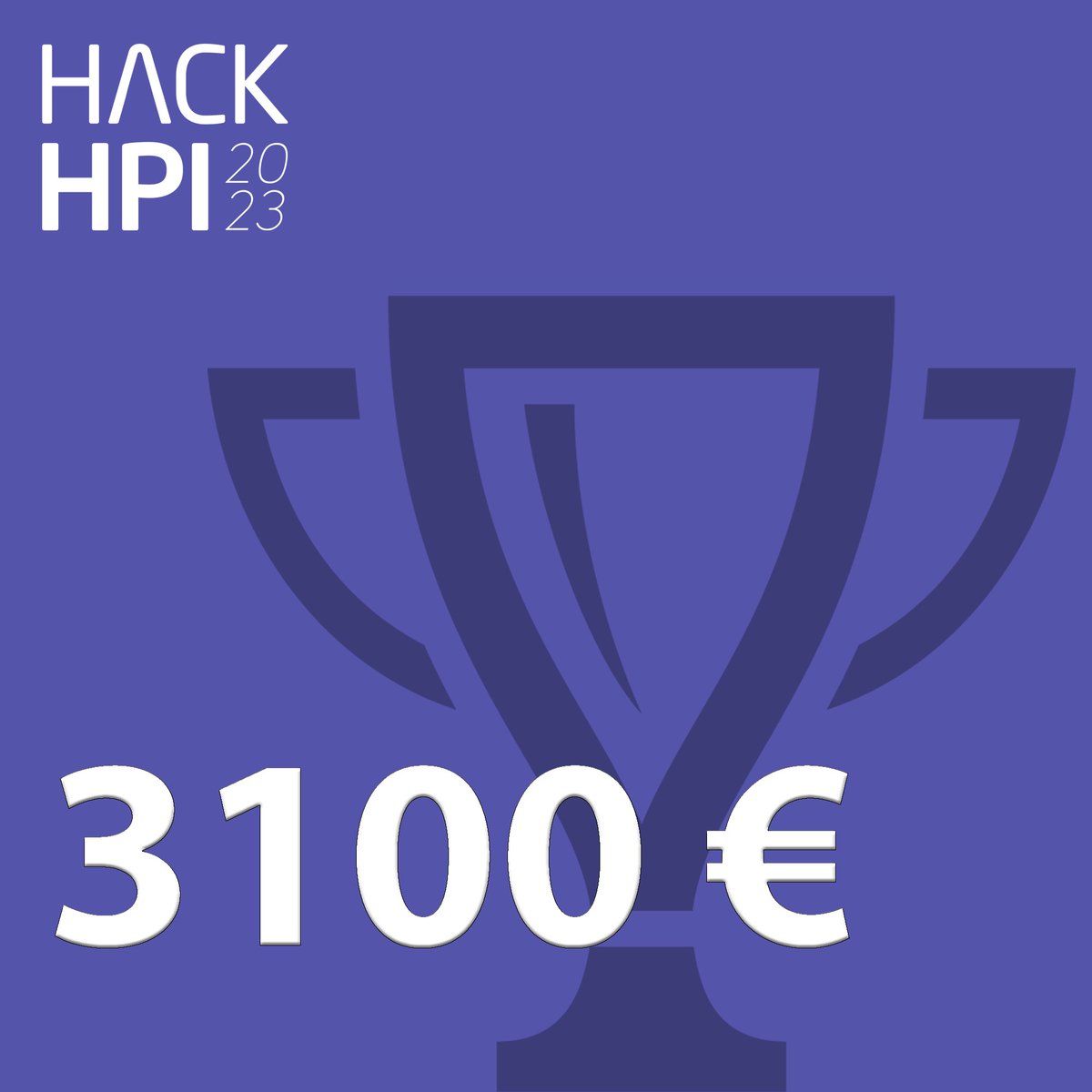 HackHPI's tweet photo. Get ready for a thrilling hackathon with 5 challenging competitions and a prize pool of €3100, including €600 for each challenge winner and €100 for the meme challenge. Don't miss this chance to showcase your skills and network with fellow tech enthusiasts. #hackathon #Price https://t.co/CMq2UFmzhv