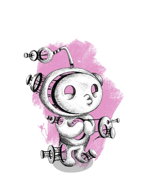 A-class art, change my mind. On top of that hidden traits. Created by super talented, not too recognized Ukrainian artist, <a href="/Dasshikka/">dashikka</a>. Give her a follow! #RedditAvatars #PolygonNFTs #CollectibleAvatars