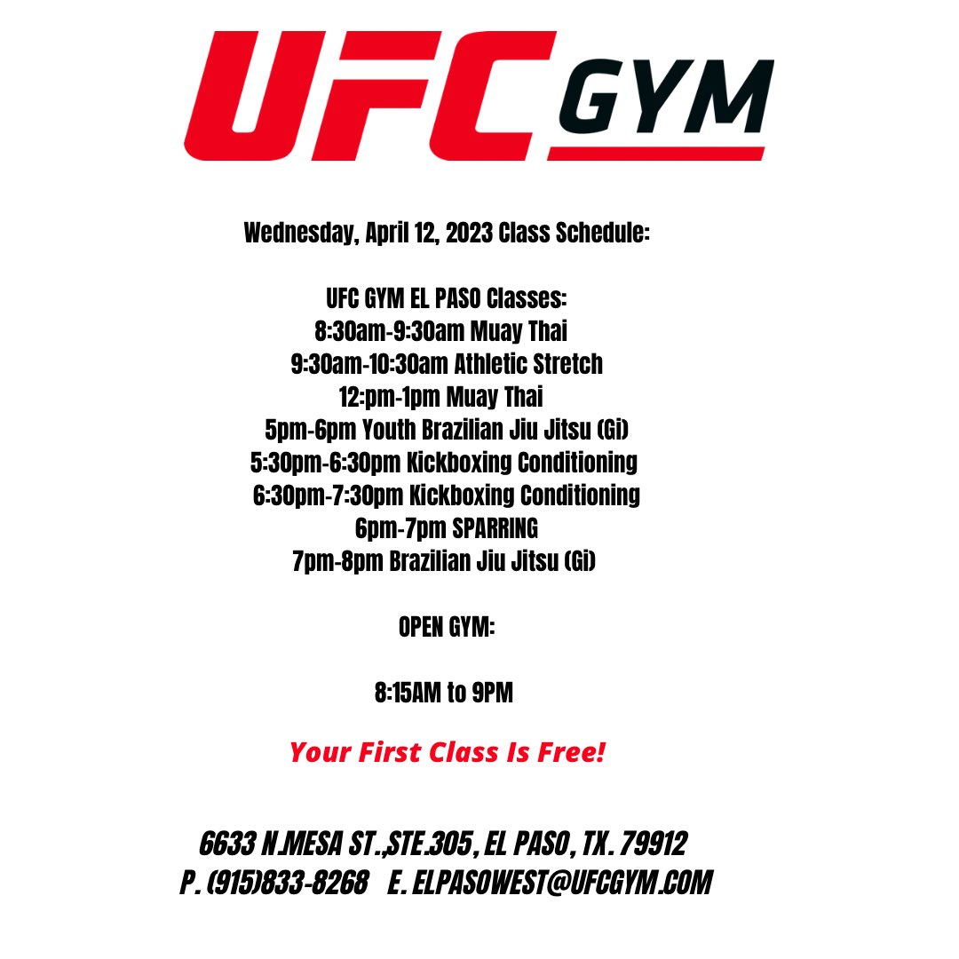 UFCGYMElPaso's tweet photo. https://t.co/P9JCixQndi