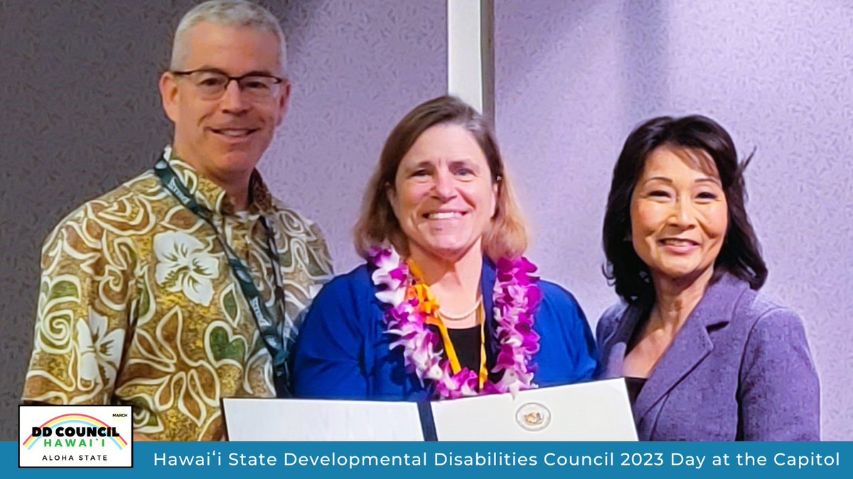 CDShawaiiedu's tweet image. Congratulations Hawaiʻ i State Council on Developmental Disabilities!!

Gov Green declared March Developmental and Intellectual Disabilities Awareness month in Hawaiʻi during the 23rd Day at the Capitol. Read more at go.hawaii.edu/X3s

#DDawareness2023 #DDAM2023