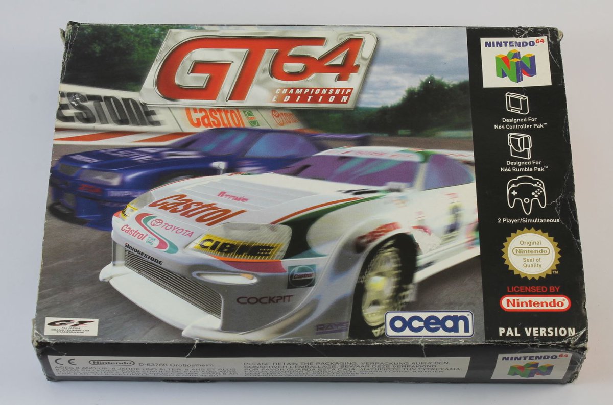 retro_games_uk's tweet photo. Back in Stock - #N64Game #GT64 (10 photos) https://t.co/DUMejid8sw https://t.co/hZBX2Bwvh8