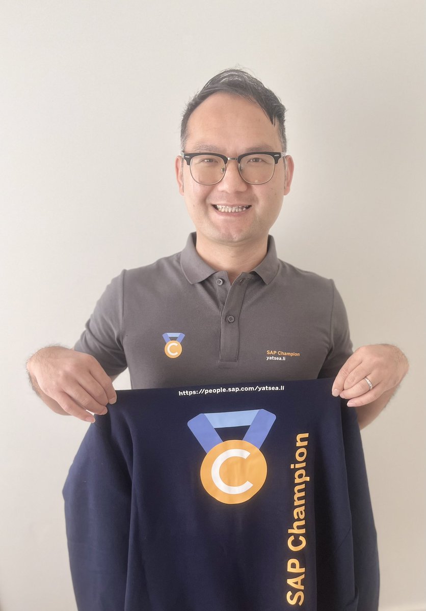 Just received my nice and warm #SAPChampion gifts with my sap profile(lnkd.in/gjsw-RQC) from <a href="/SAPCommunity/">SAP Community</a>. Thanks a lot. Feel much smarter in it. 😄😄😄  #lifeatsap