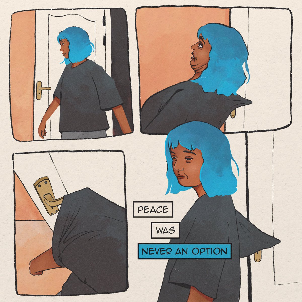 unclearquartz's tweet photo. Might be a little late for #PortfolioDay and although graphic design is my p̷a̷s̷s̷i̷o̷n̷ ̷ profession, I sure do like making silly lil slice of life comics https://t.co/A6BccfMA1v