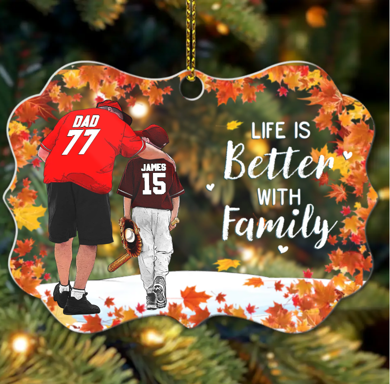 unitrophy's tweet photo. Personalized Baseball Acrylic Ornament! https://t.co/J8IVwrizGc