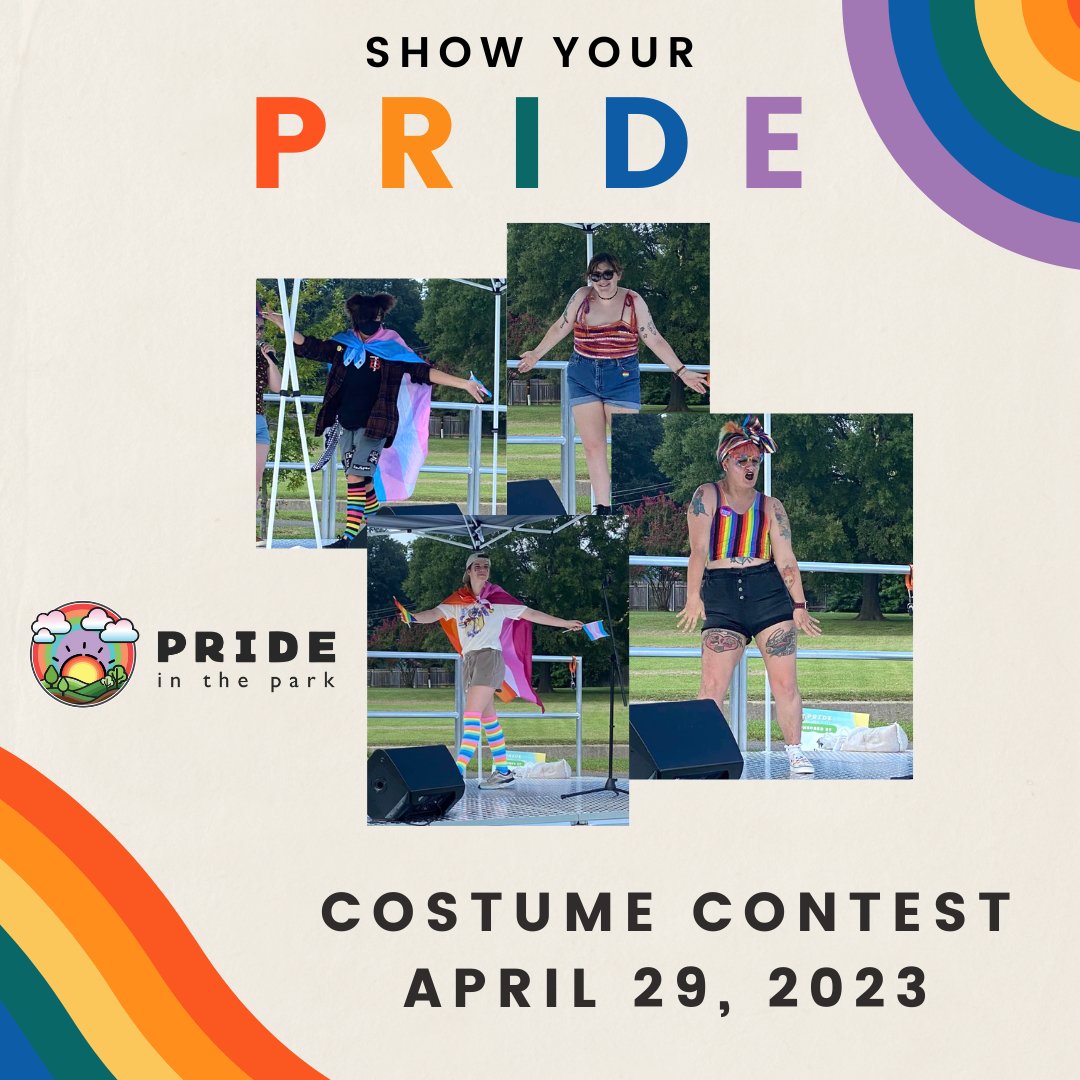 Get your fierce fits ready!!!! We can’t wait to see your pride! Bring the house down with your rainbows, flare, and sequence. 💃🏼🕺🏾🏳️‍⚧️🏳️‍🌈

#pride #lgbtq🌈 #costumecontest #showyourpride #fashion #rainbows #queer