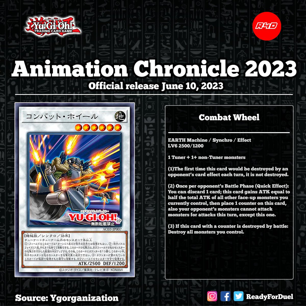 Animation Chronicle 2023 #遊戯王 #TCG #YuGiOh