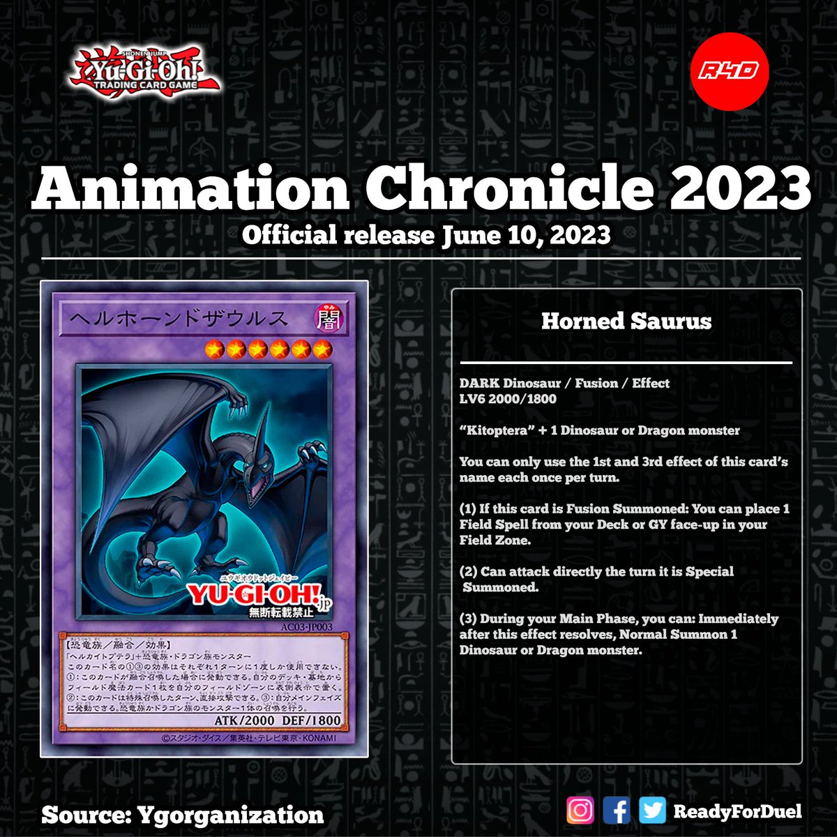 Animation Chronicle 2023 #遊戯王 #TCG #YuGiOh