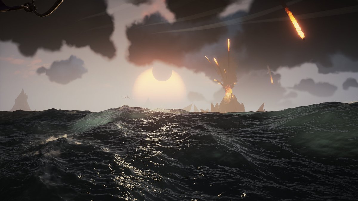 AleaPendragon's tweet photo. @SeaOfThieves @SchlaeferUr Lunar Eclipse (technically moonlight comes from the sun 😉)
#SoTShot @SeaOfThieves https://t.co/JvTRjXMB9F
