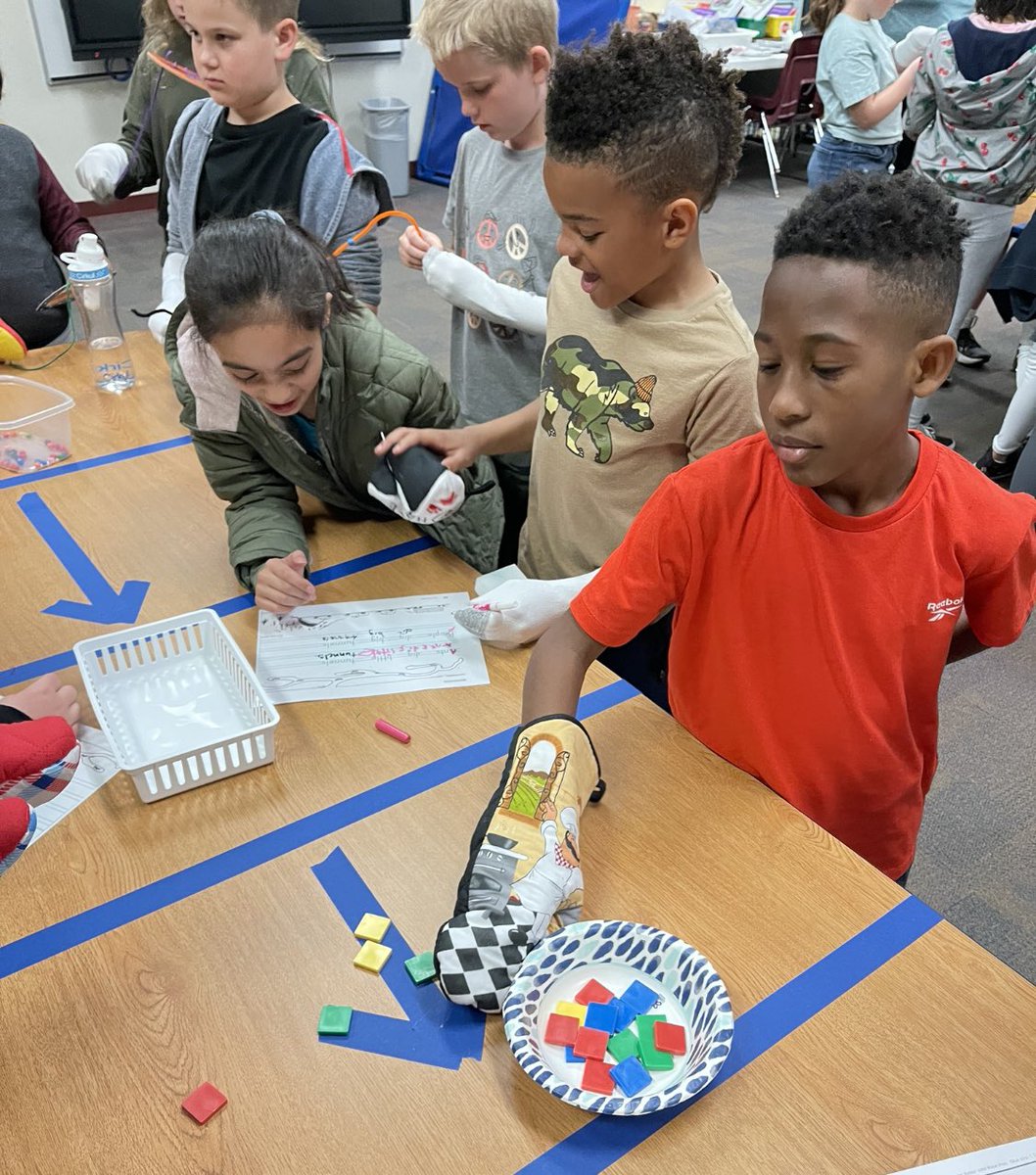 LynnLSinger's tweet photo. Students @BakerElem participating in Diverse Abilities Day to foster understanding and acceptance! @prosper_special https://t.co/GUOaEXEo4F