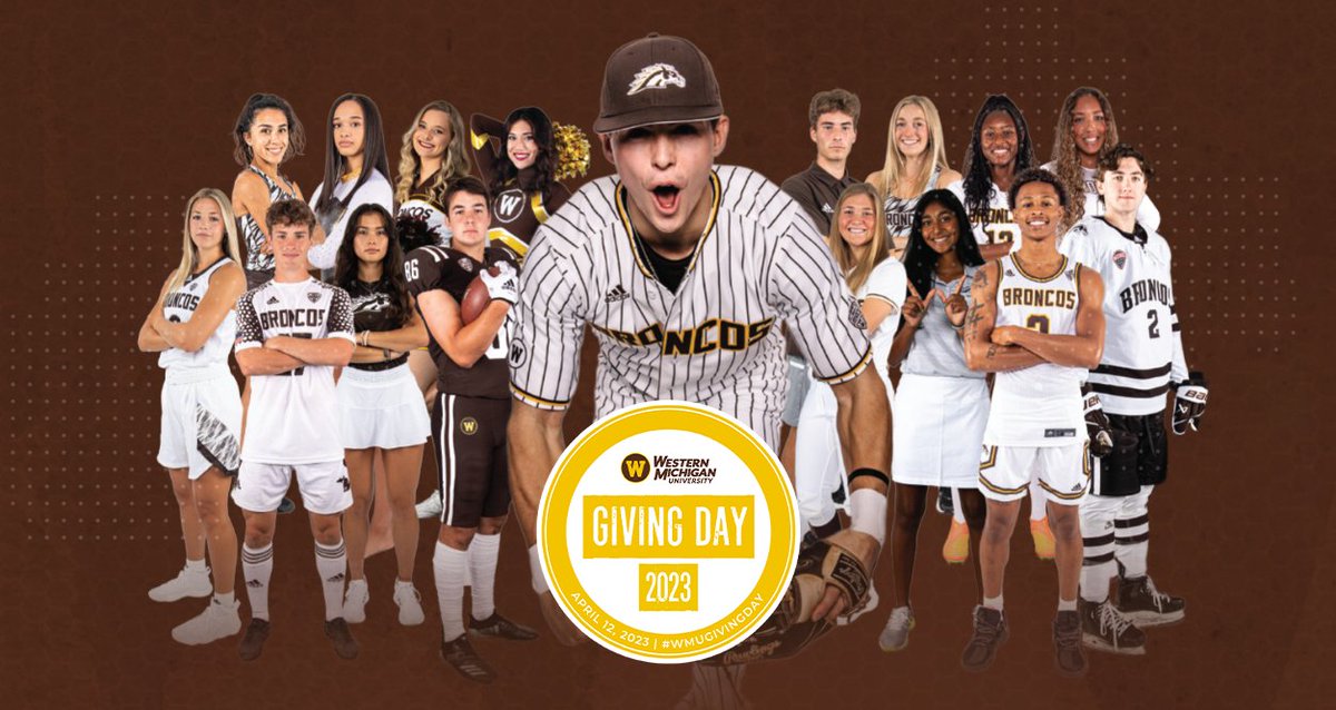 GIVE!

WMU Giving Day is officially here!

Give➡️ wmubroncos.com/givingday

#WMUGivingDay #BroncosReign