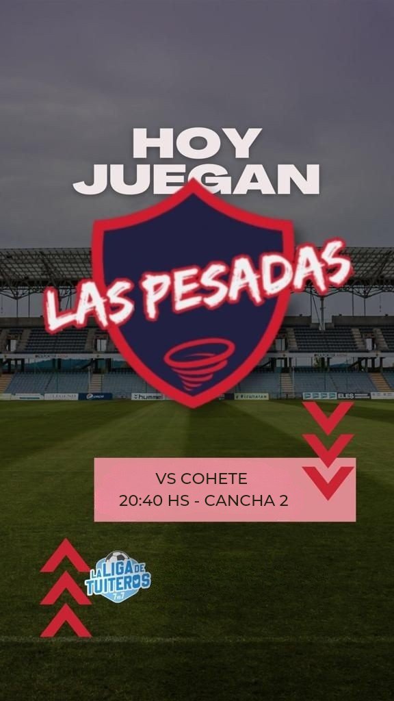 #JuegaLaPesada
 #JueganLasPesadas 🌪️🔵🔴