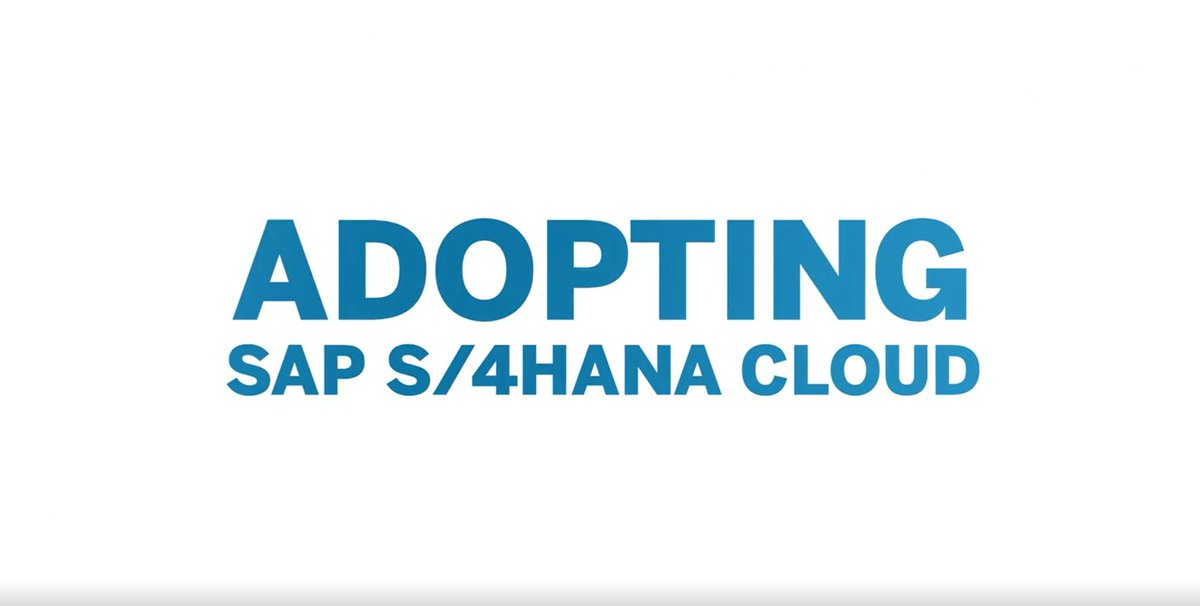 Implementing a cloud ERP isn't the whole secret to success, but getting the most out of your #cloud investment.🌥️ 

▶️ Listen to James Bates, Head of SAP #S4HANACloud, sharing how #SAPPreferredSuccess can help fast-track the value of your investment: imsap.co/6015OKxGF