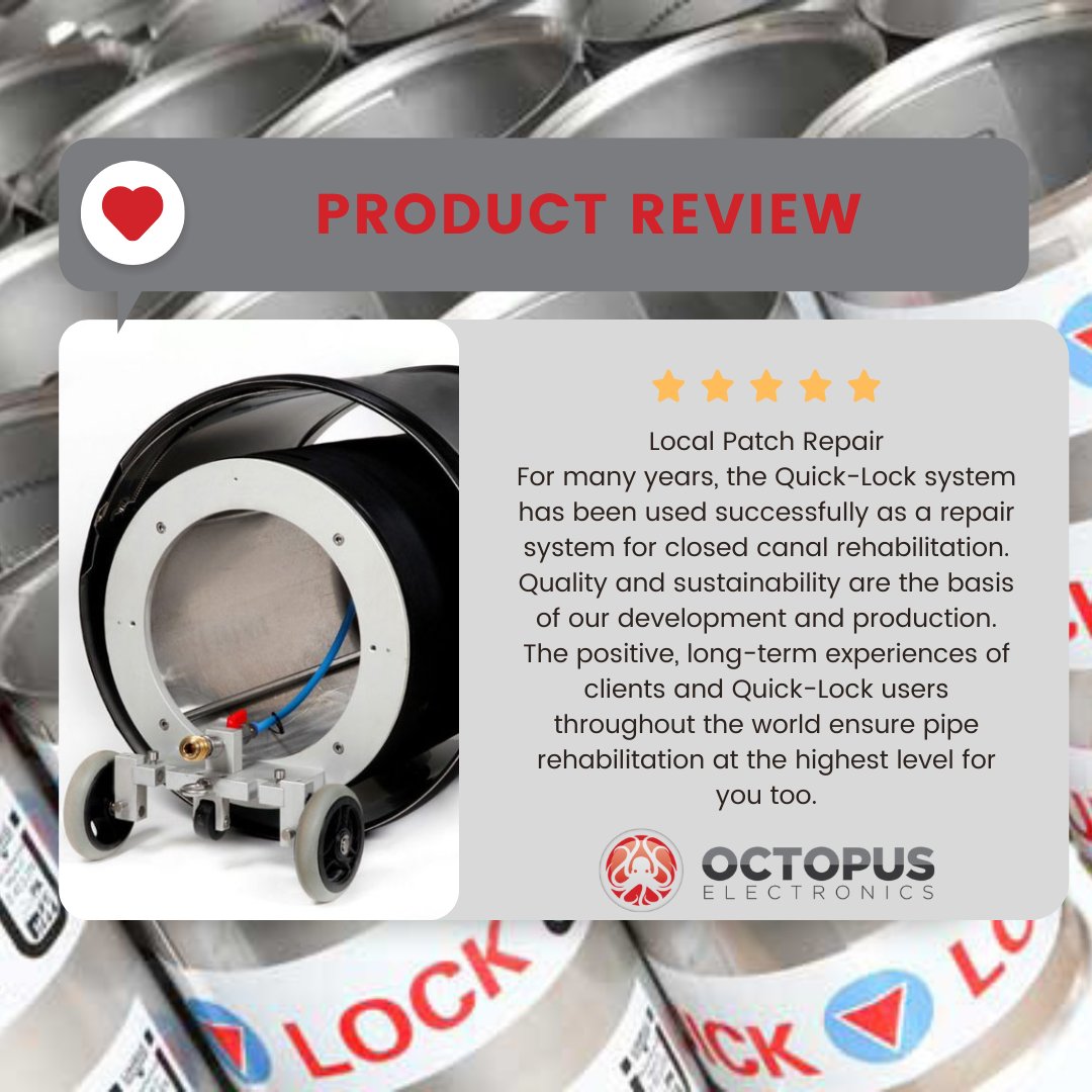 OctopusElectro1's tweet image. Quicklock's innovative pipe inspection camera system will blow you away with its high-quality imaging, user-friendly interface, and durable design 📷🚰💻 

Visit our website for more information - octopuse.co.za/pipeline-rehab…

#ProductReview #PipeInspection
