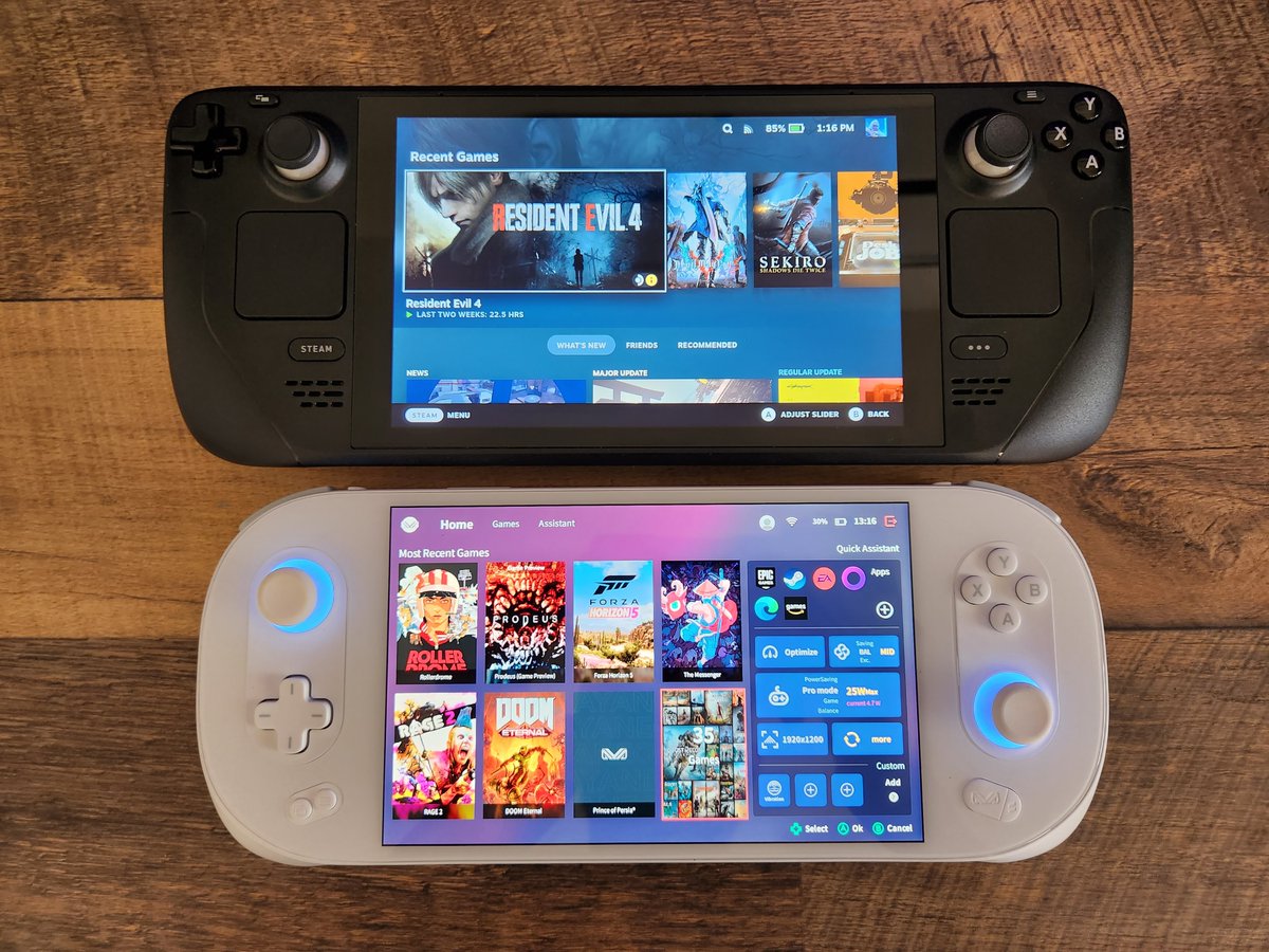 tweet_Krishan's tweet photo. Thanks to the success of the Steam Deck, the PC handheld gaming market is exploding with options and the most impressive of the bunch is the Ayaneo 2. Read my review over at The Australian #PC #Gaming #Handhelds 
https://t.co/f7bnUXP41a https://t.co/dRcTiyeBBk