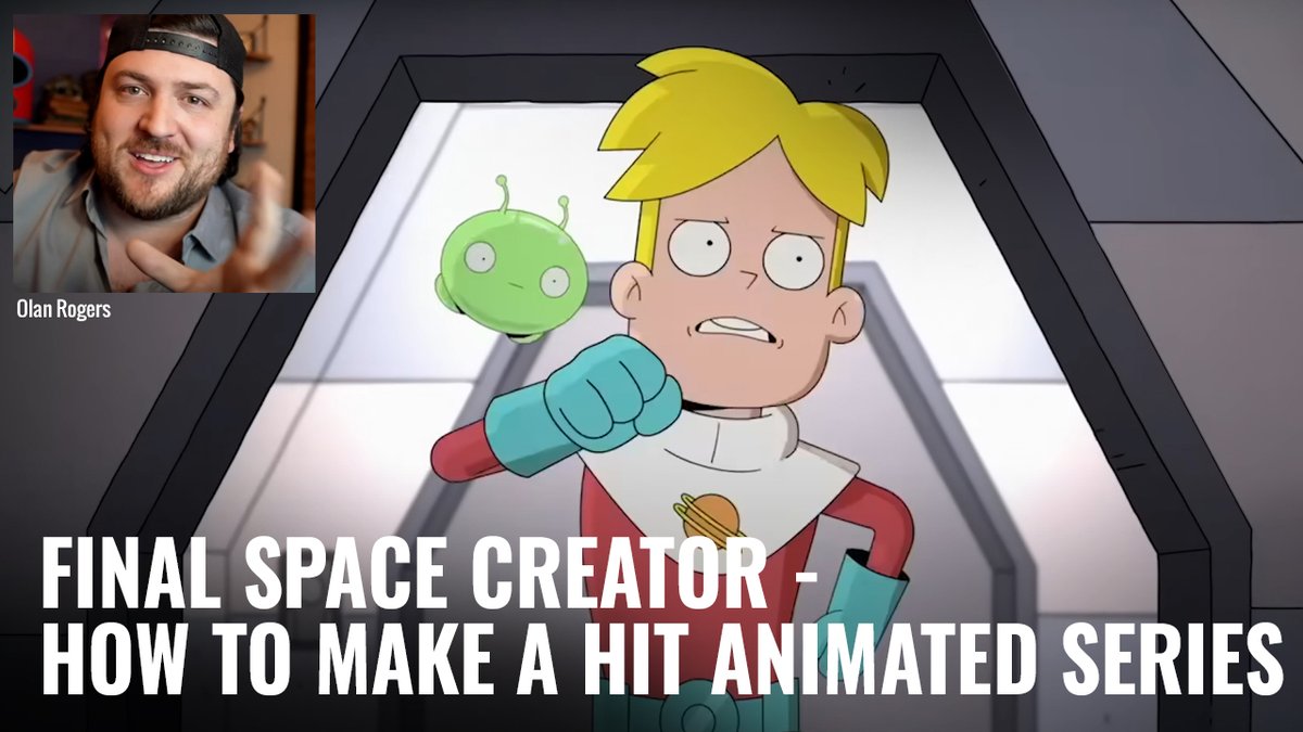 reallusion's tweet photo. #FinalSpace creator #OlanRogers nine part series with #CartoonBrew. Inspirational stories about his work in animation & tips on what it takes to create a hit animated show.
Watch part 1 now now https://t.co/sWH9hgUXdB #CartoonAnimator #CTA #2DANimation https://t.co/cVQvxlpZdl