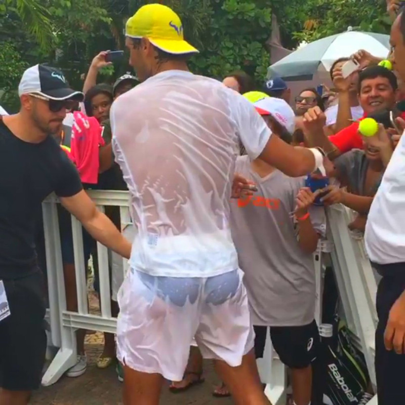Toda la #Trusa 🩲 se le veía a Rafa Nadal. 🤤🩲🍑