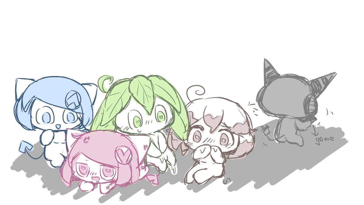 comqqaff's tweet photo. #裏PPYfanart 一个群友的提议…—— https://t.co/1mszmVx4j7