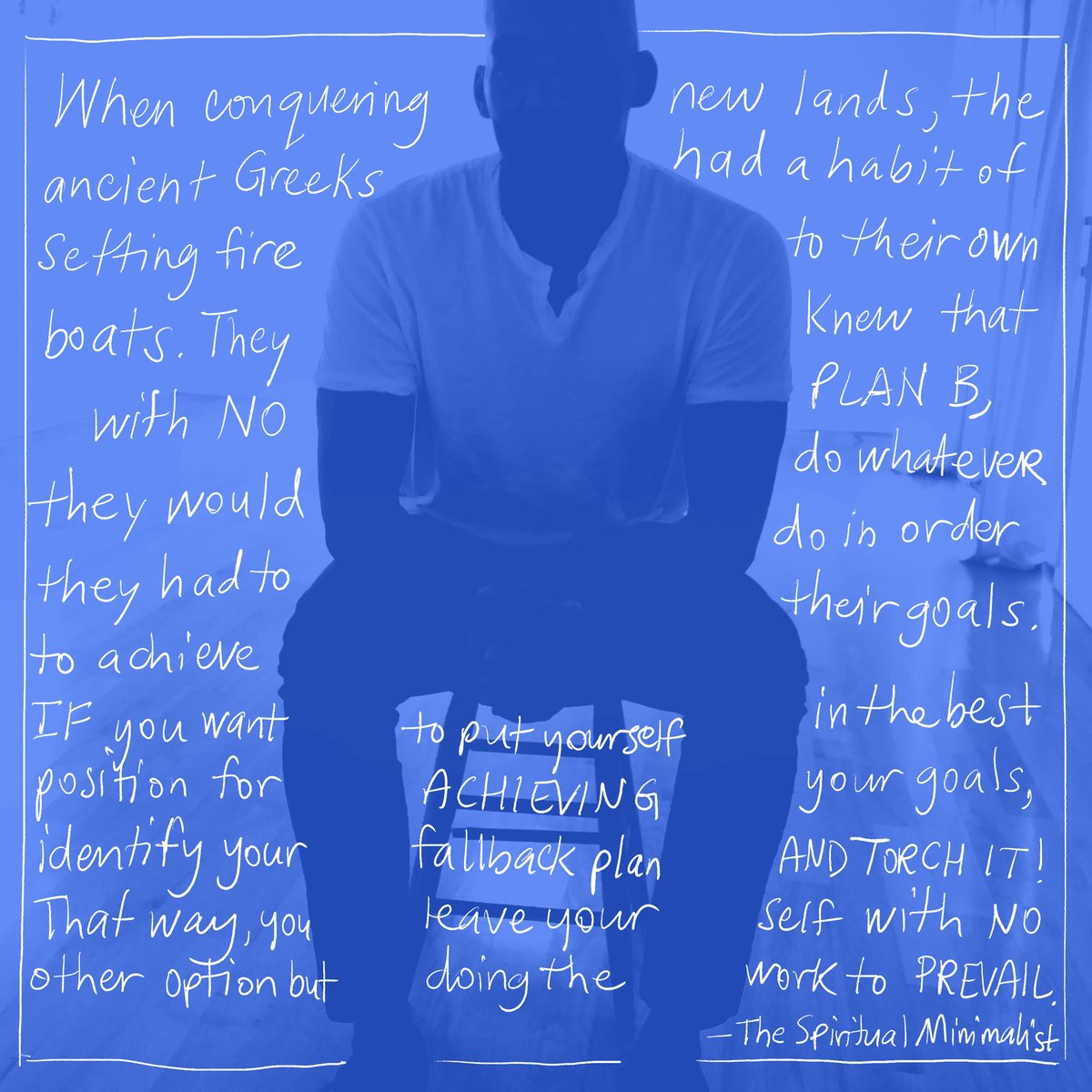 How committed are you to your Plan A? 🔥🛶