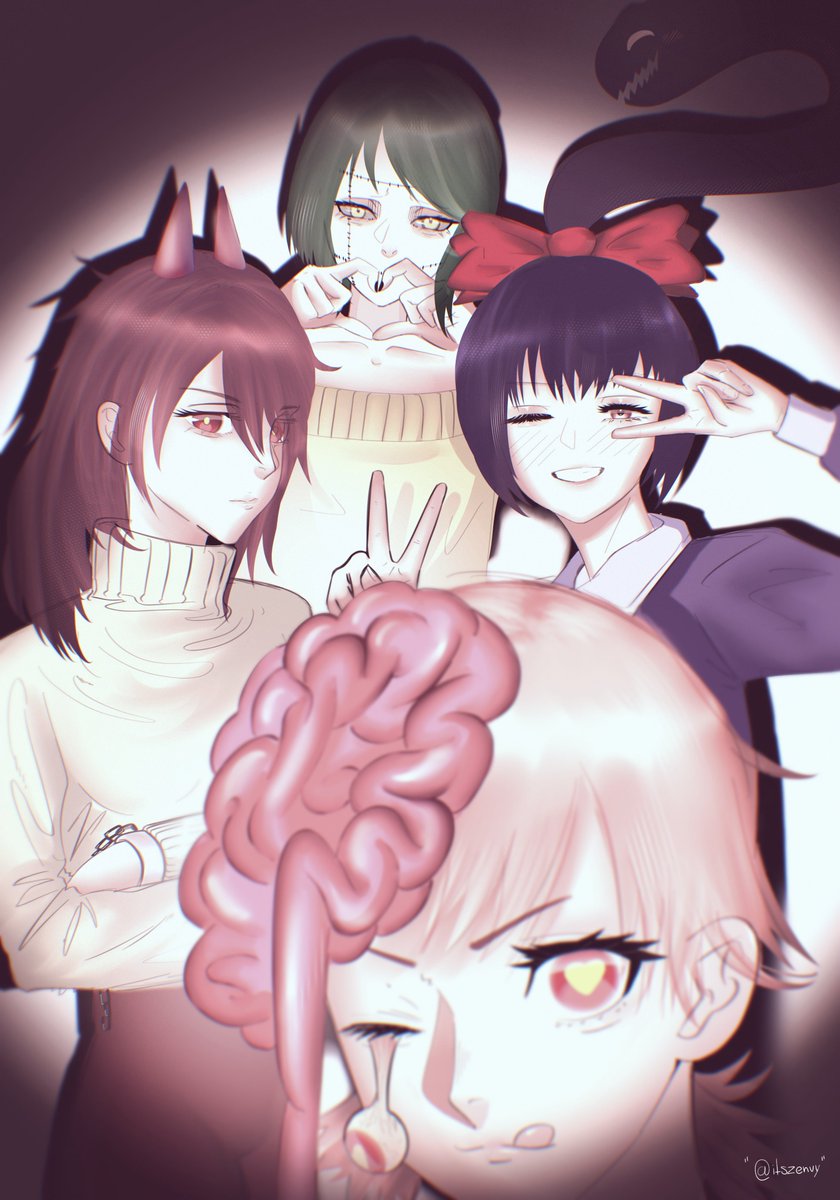 Hallo .. hallo .. halloween!! 📸

#チェンソーマン #chainsawman #fiends