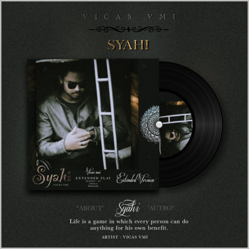 vicasvmi's tweet photo. The EP• Cover Art is here 🔥 #SYAHI 👑 @VicasVmi official channel https://t.co/oWVm8EZ396
Ready for some epic music ? #NAKAB First Song from the EP ⚡ Dropping on single track 5th May❗ Set your reminders now🔔
Stay tuned & Subscribe to the channel 🤗
#EP https://t.co/1lO2HPRsMN