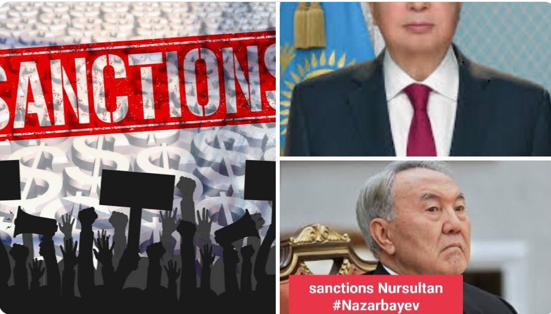 SaduakasZulfiya's tweet photo. #KazakhstanProtests
#ActivistsNotExtremists #Kazakhstan
#Zhanaozen2022
#NotTerrorists
#PersonalSanctions for
N. #Nazarbayev &
K. #Massimov
T. #Kulibayev
D. #Nazarbayeva
S. #Abish
K. #Satybaldy
E. #Turgumbayev
G. #Nurdauletov
M. #Bektanov
K. #Tokayev https://t.co/Ryw5zCx5nH