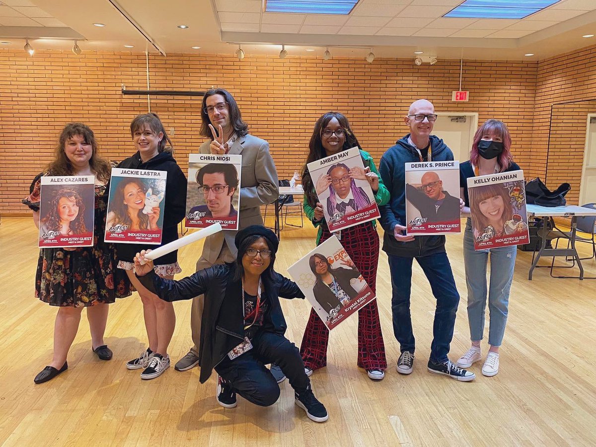 krystalkitsune's tweet photo. I had great time at @anifestcon ❤️ glad I was able to meet you all again, some for the first time in person ❤️ can’t for more cons! 

AniFest content coming soon!

#anifest2023 #voiceactors #torrenceca https://t.co/hUB1i9JUKk