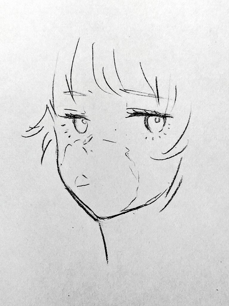 A little during lunch break_✍Drawing 