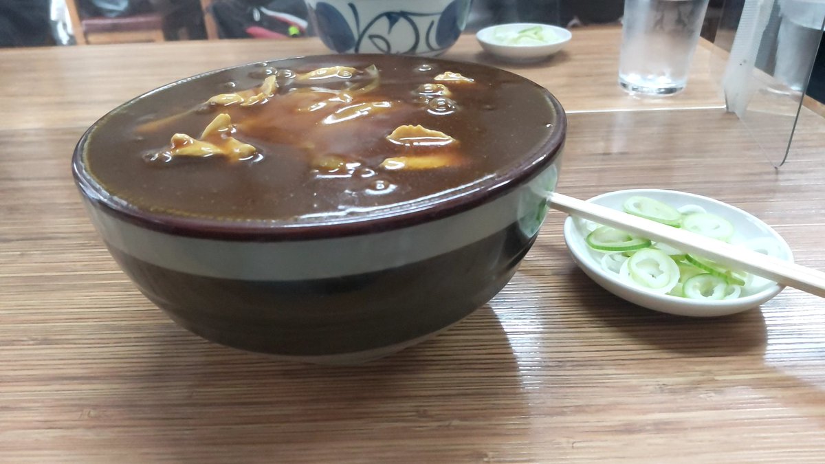 kame4577's tweet photo. 浅草翁そばのカレー南蛮 https://t.co/Lrcc063moh