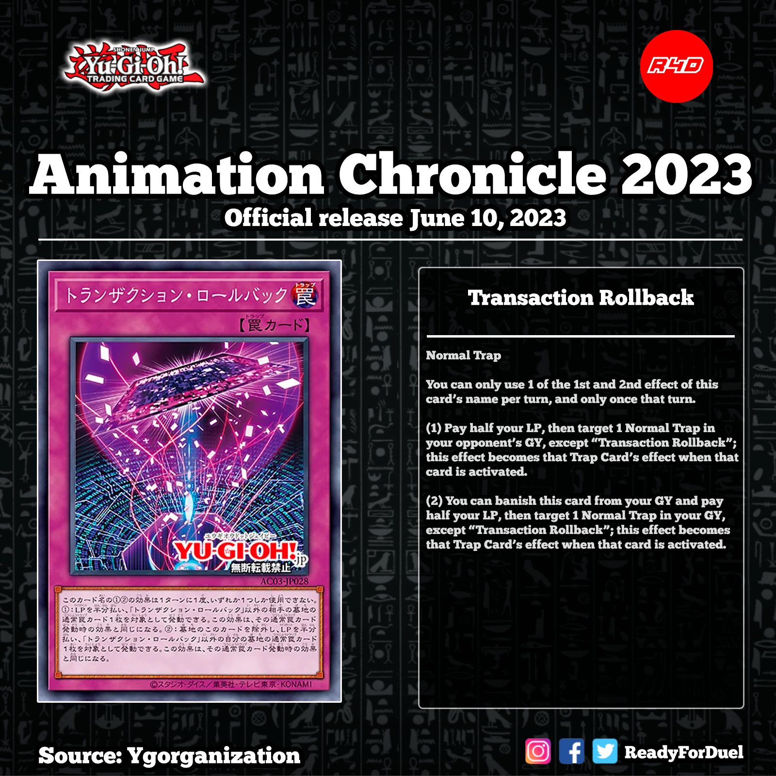 Yugioh Another Animation Chronicle 2024 Box Opening! - YouTube