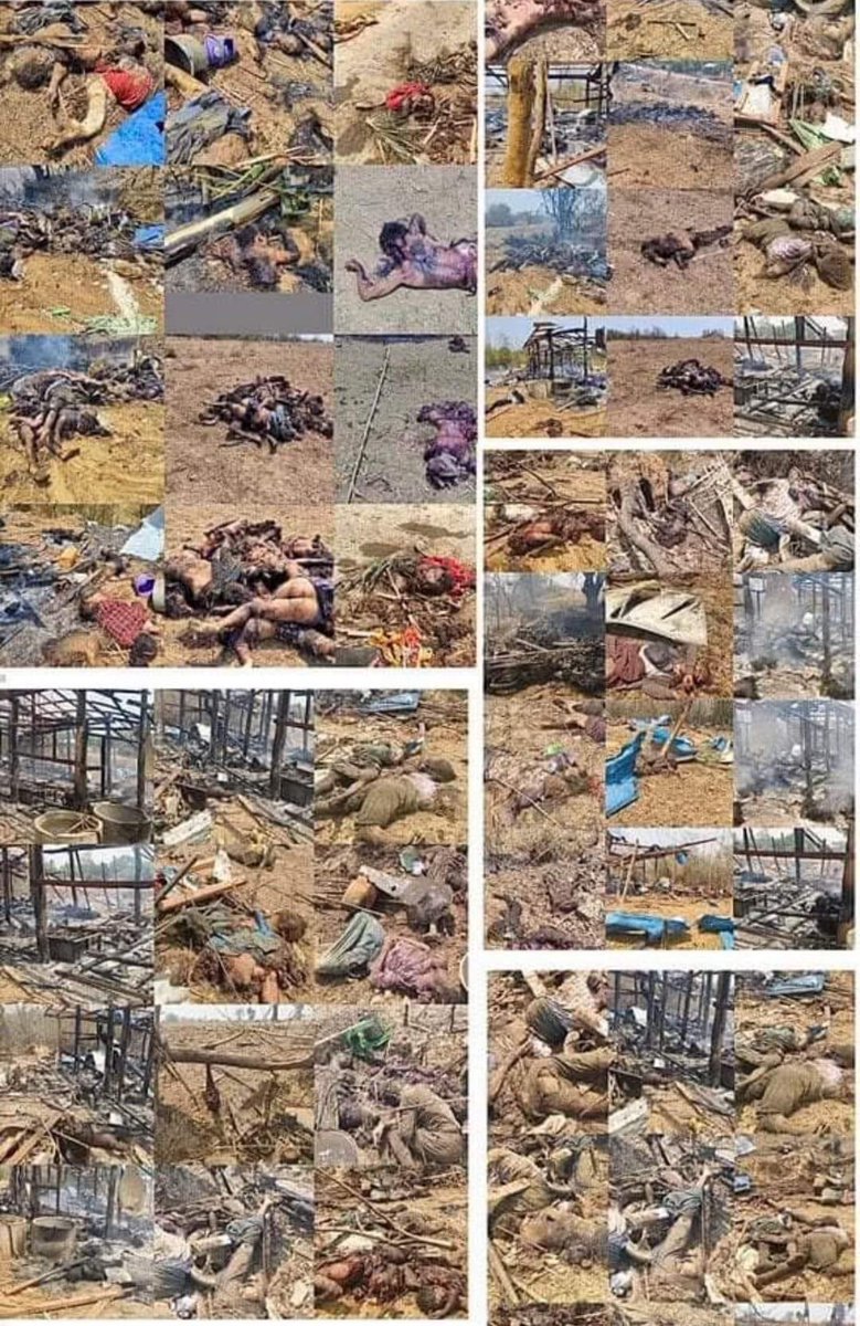 TheinHt85856408's tweet photo. @RapporteurUn #WarCrimesOfJunta 
#EndImpunity
#WhatsHappeningInMyanmar
#KantBaLu
#ကန့်ဘလူ https://t.co/E63a5XPzkk