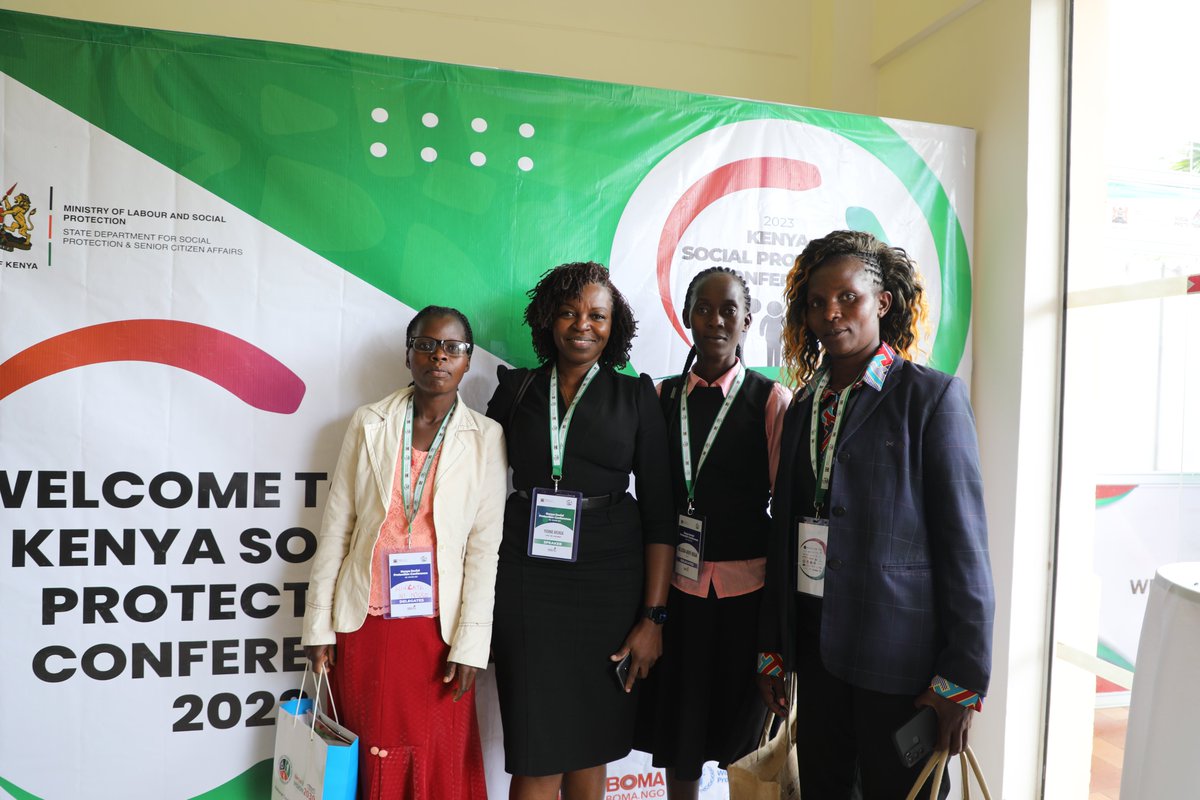 YvonneArunga's tweet image. One of my highlights during the social protection conference was meeting some of the caregivers who participated in the Universal Child Benefit (UCB) program. The caregivers came from Embu, Kisumu and Kajiado counties. It was an honor to connect with them.
#SPConferenceKE