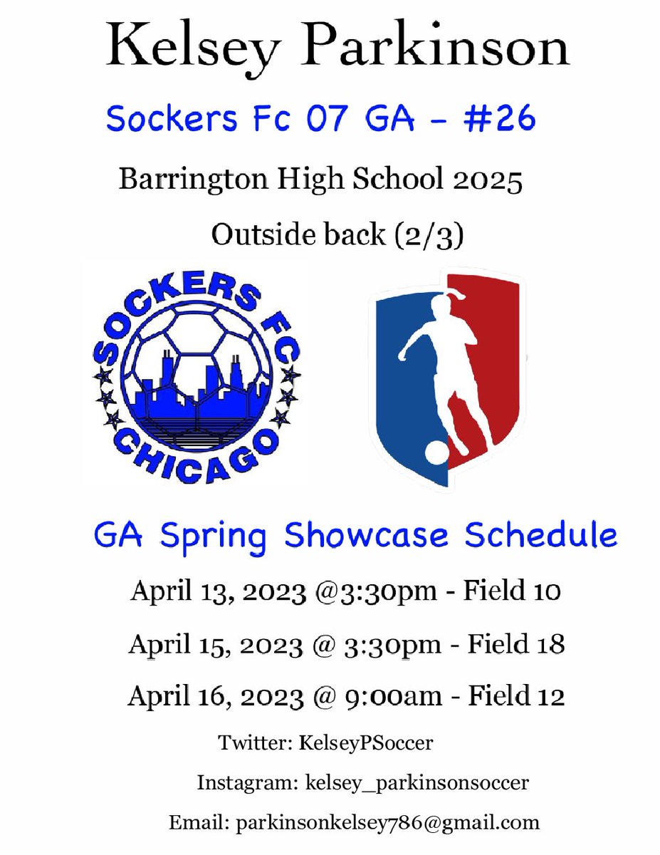 Super excited for my first GA showcase this weekend in North Carolina! Looking forward to some great competition, come watch us play! 

<a href="/SFCGirlsAcademy/">Sockers FC Girls Academy</a> <a href="/BrownWSoccer/">BrownWSoccer</a> <a href="/uncwomenssoccer/">UNC Women's Soccer</a> <a href="/PackWSoccer/">NC State Women's Soccer</a> <a href="/MSU_wsoccer/">Michigan State Women's Soccer</a> <a href="/clemsonwsoccer/">Clemson Women's Soccer</a> <a href="/HawkeyeSoccer/">Hawkeye Soccer</a>